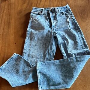 Levi's Light Blue Ribcage Straight Ankle Premium Jeans Size 26, EUC